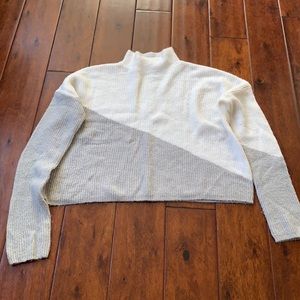 Crop sweater size small